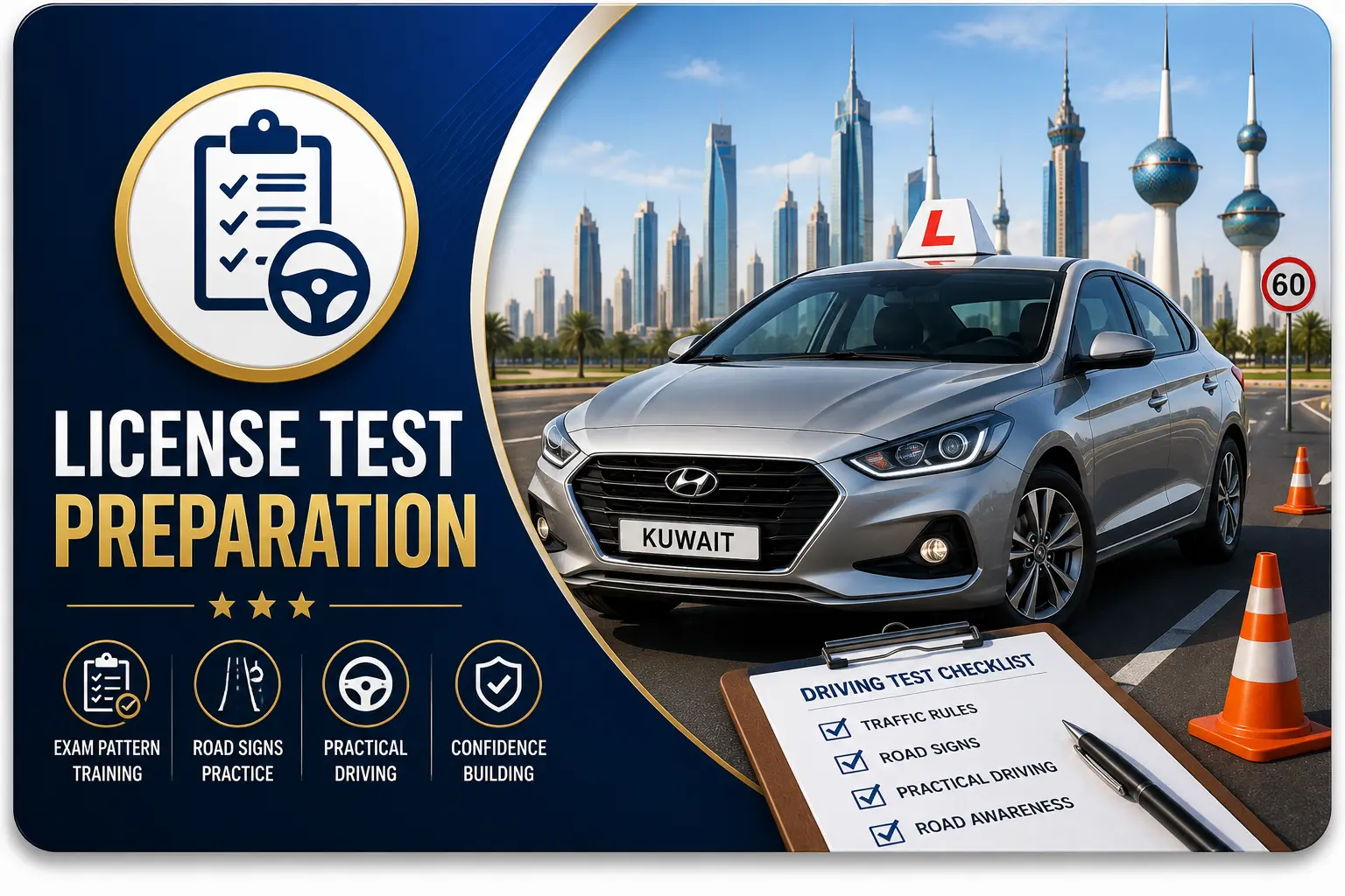 Refresher Driving Lessons Kuwait